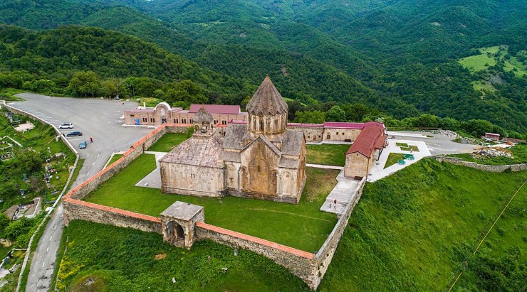 Ganzasar monastery view